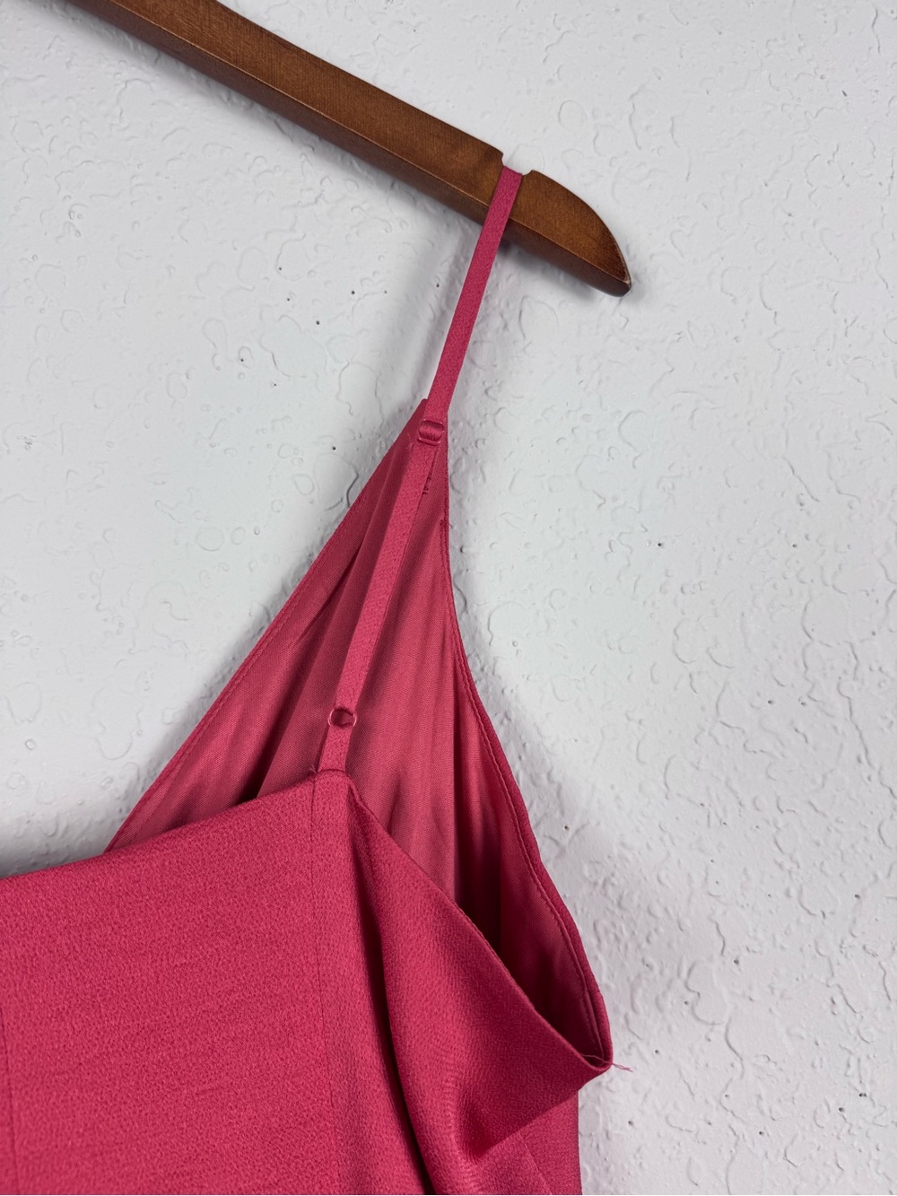 Express Raspberry Pink Spaghetti-Strap Mini Dress Size M - Picture 7 of 8